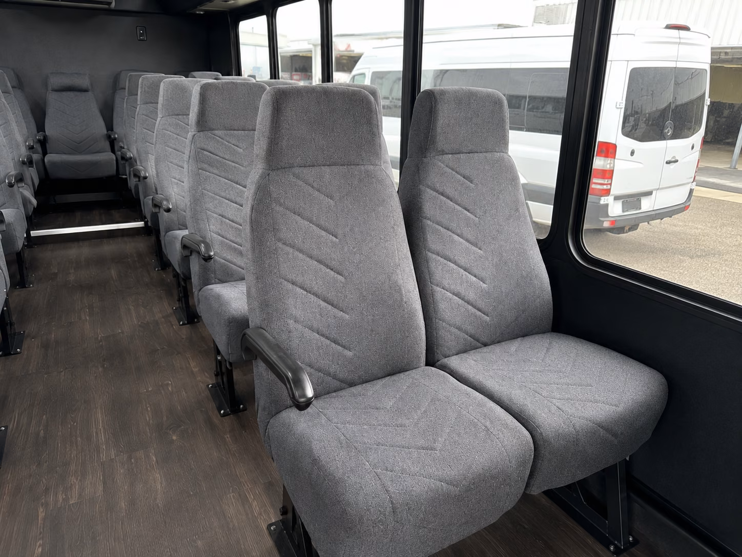 thousand oaks 18 passenger minibus inside