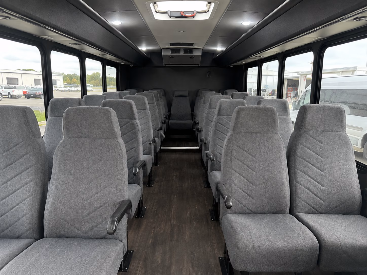 thousand oaks 18 passenger minibus interior