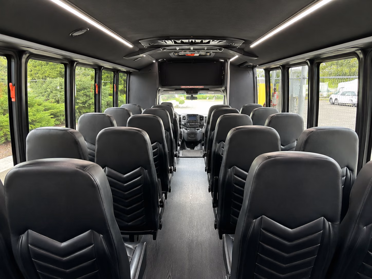thousand oaks 20 passenger minibus interior