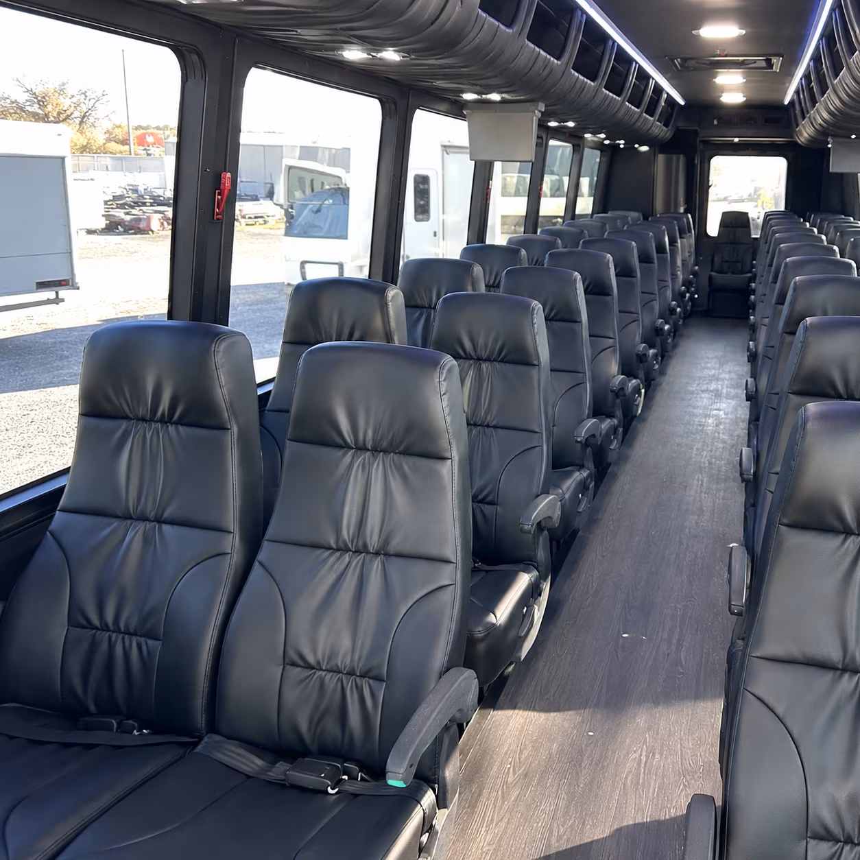 thousand oaks 30 passenger minibus inside