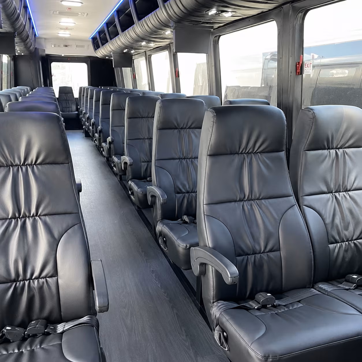 thousand oaks 30 passenger minibus interior