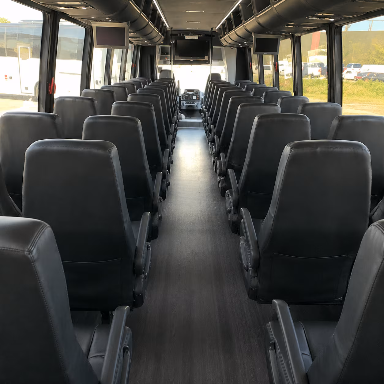 thousand oaks 35 passenger minibus inside