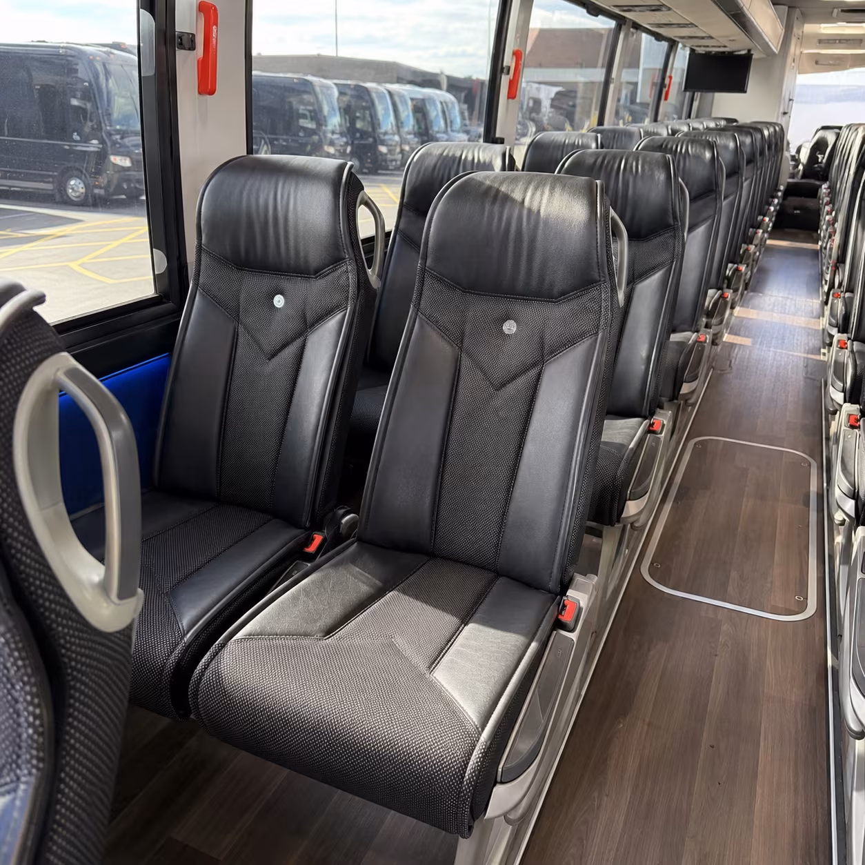 thousand oaks 40 passenger charter bus interior