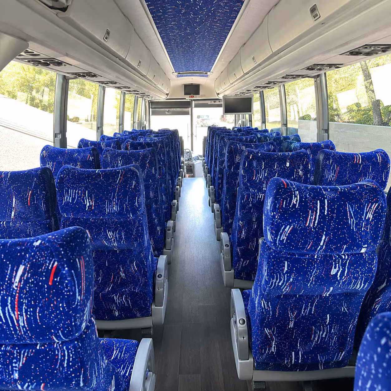 thousand oaks 50 passenger charter bus interior