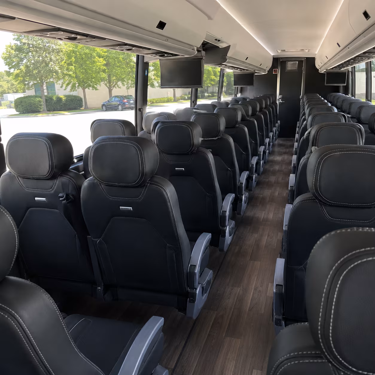 thousand oaks 56 passenger charter bus interior