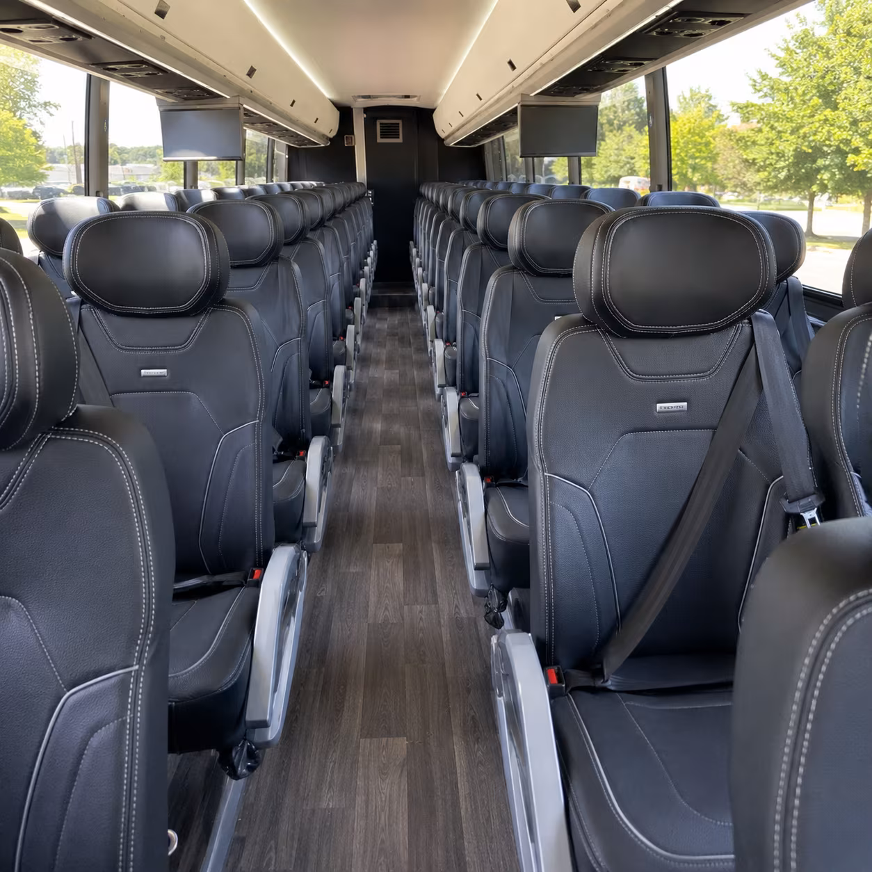 thousand oaks charter bus inside