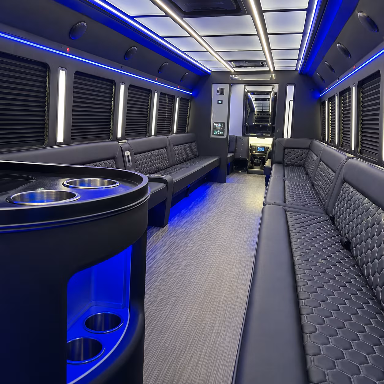 thousand oaks party bus inside