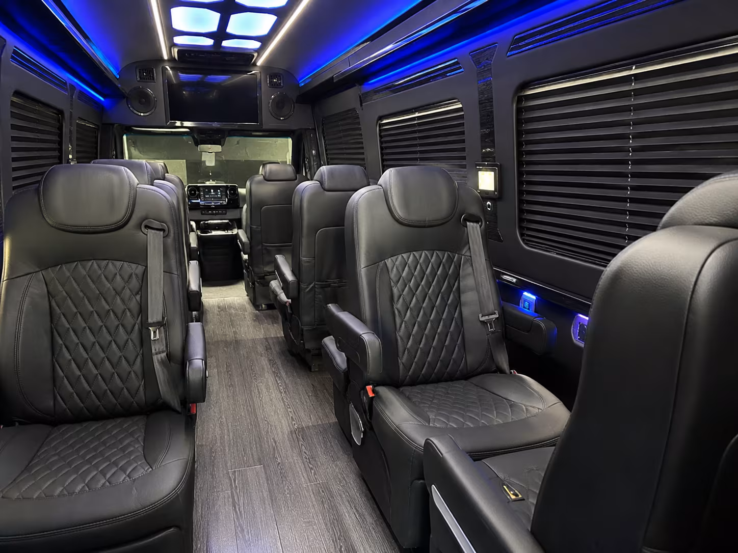thousand oaks sprinter van with driver inside