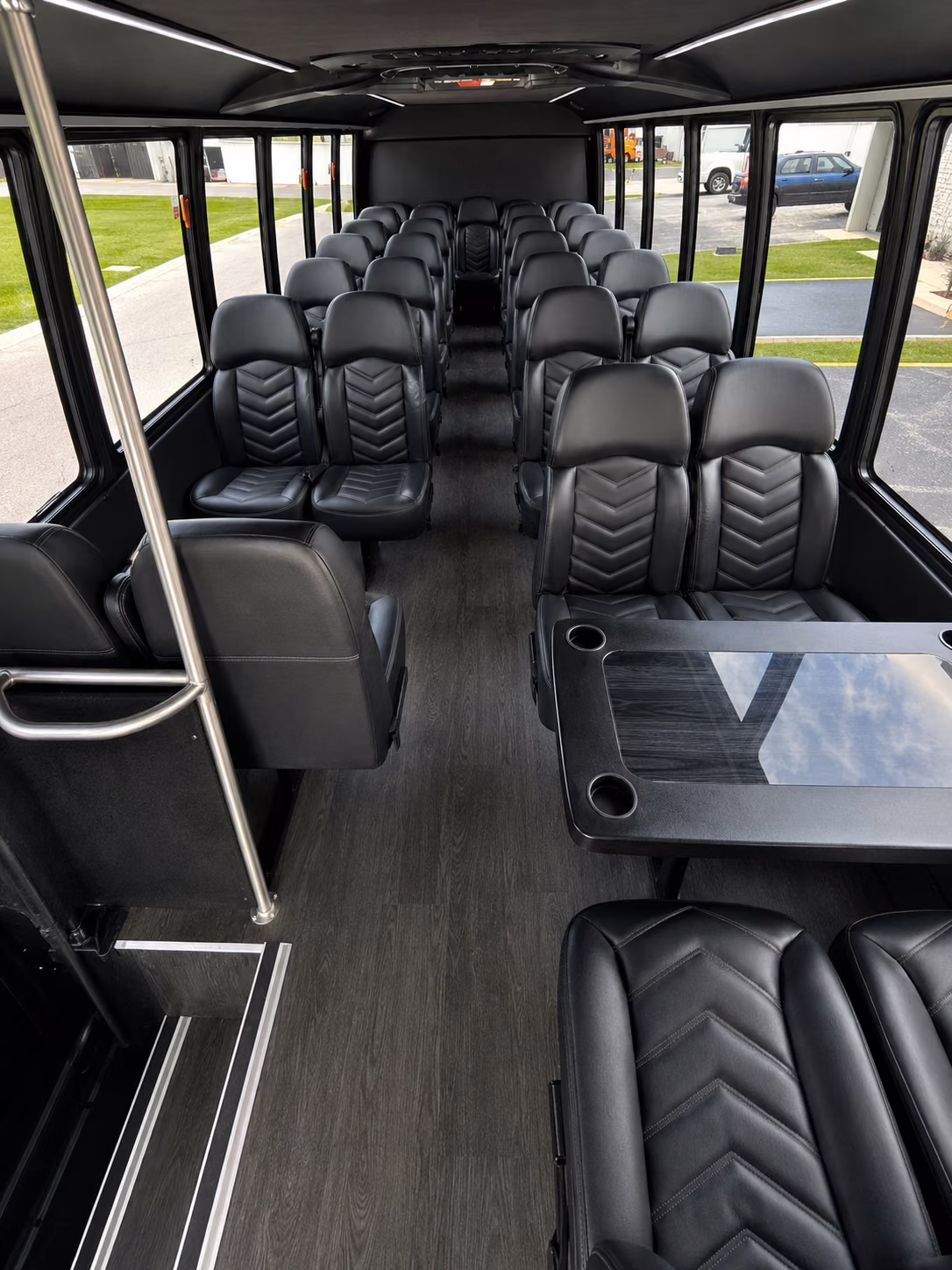thousand oaks wedding transportation onboard seating